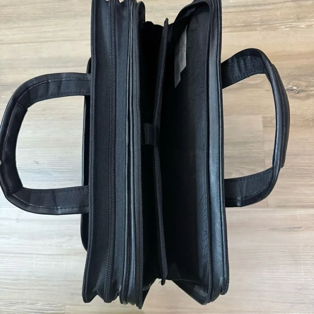 Ogio Top Handle Briefcase Storage Bag Black Buisness Portfolio Laptop Travel